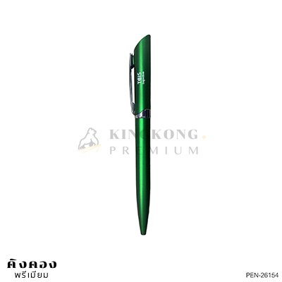 ปากกาพลาสติก รุ่น PEN-26154 สีเขียว